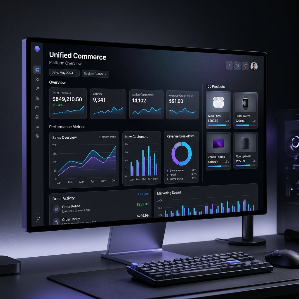 Axioo Dashboard Command Center